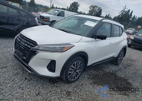 2022 Nissan Kicks Sr Xtronic Cvt из США, поврежденный, VIN 3N1CP5DV7NL479042